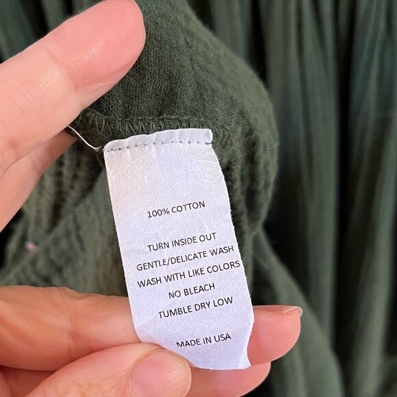 Suunday The Sara Midi Dress in Kombua Green XL - Picture 14 of 15